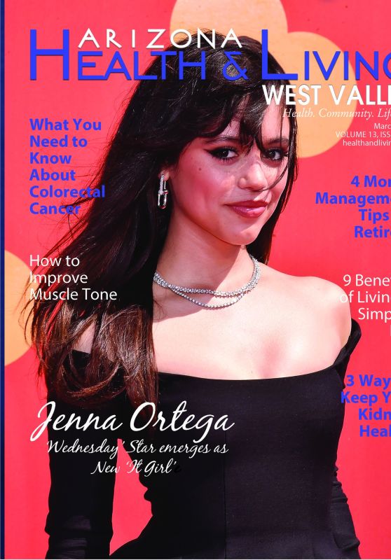 Jenna Ortega - Arizona Health & Living Magazine March 2023 Issue