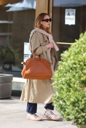 Jennifer Lawrence in a Trench Coat - New York City 03/24/2023
