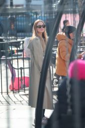Jennifer Lawrence in a Trench Coat - New York City 03/24/2023