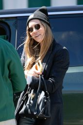 Jessica Biel at the San Vicente Bungalows in West Hollywood 03/27/2023