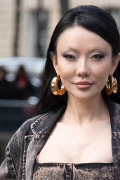 Jessica Wang – Miu Miu Show at Paris Fashion Week 03/06/2023