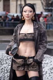 Jessica Wang – Miu Miu Show at Paris Fashion Week 03/06/2023