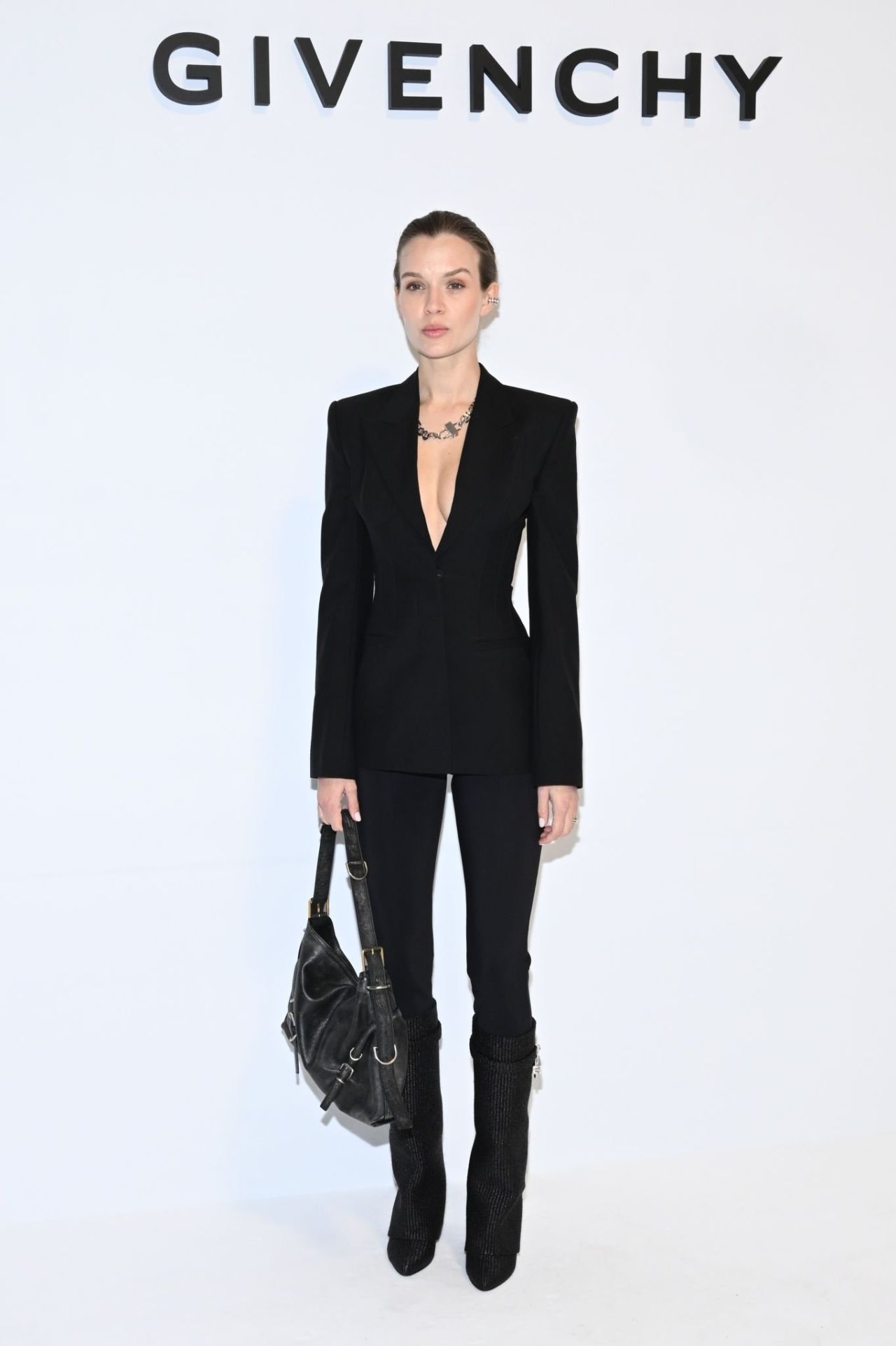 Josephine Skriver Givenchy Fashion Show at Paris Fashion Week 02/03