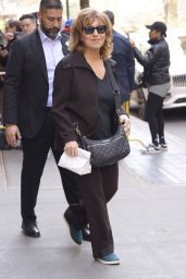 Joy Behar - Exiting The View Show in New York 03/22/2023