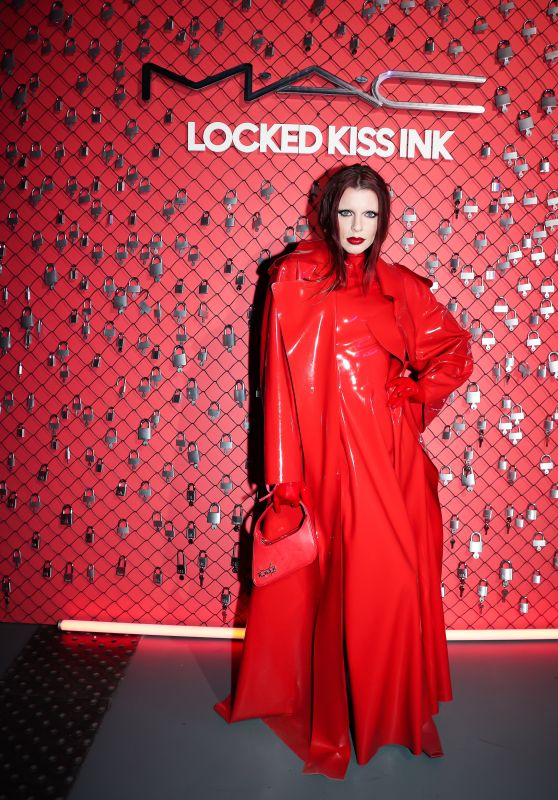 Julia Fox - MAC Locked Kiss Ink Event in Paris 03/01/2023