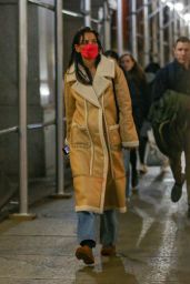 Katie Holmes Winter Street Style - New York 03/02/2023
