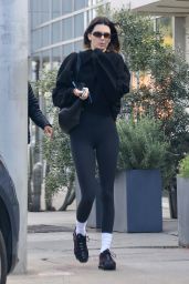 Kendall Jenner in Tights in West Hollywood 02/28/2023