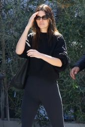 Kendall Jenner in Tights in West Hollywood 02/28/2023