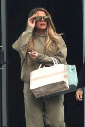 Khloe Kardashian in Sweats and Nikes - Calabasas 03/22/2023
