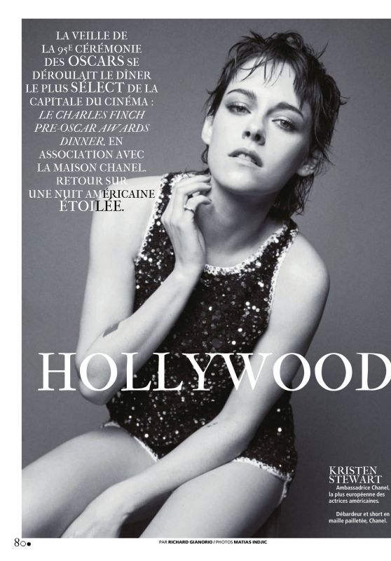 Kristen Stewart - Madame Figaro 03/31/2023 Issue