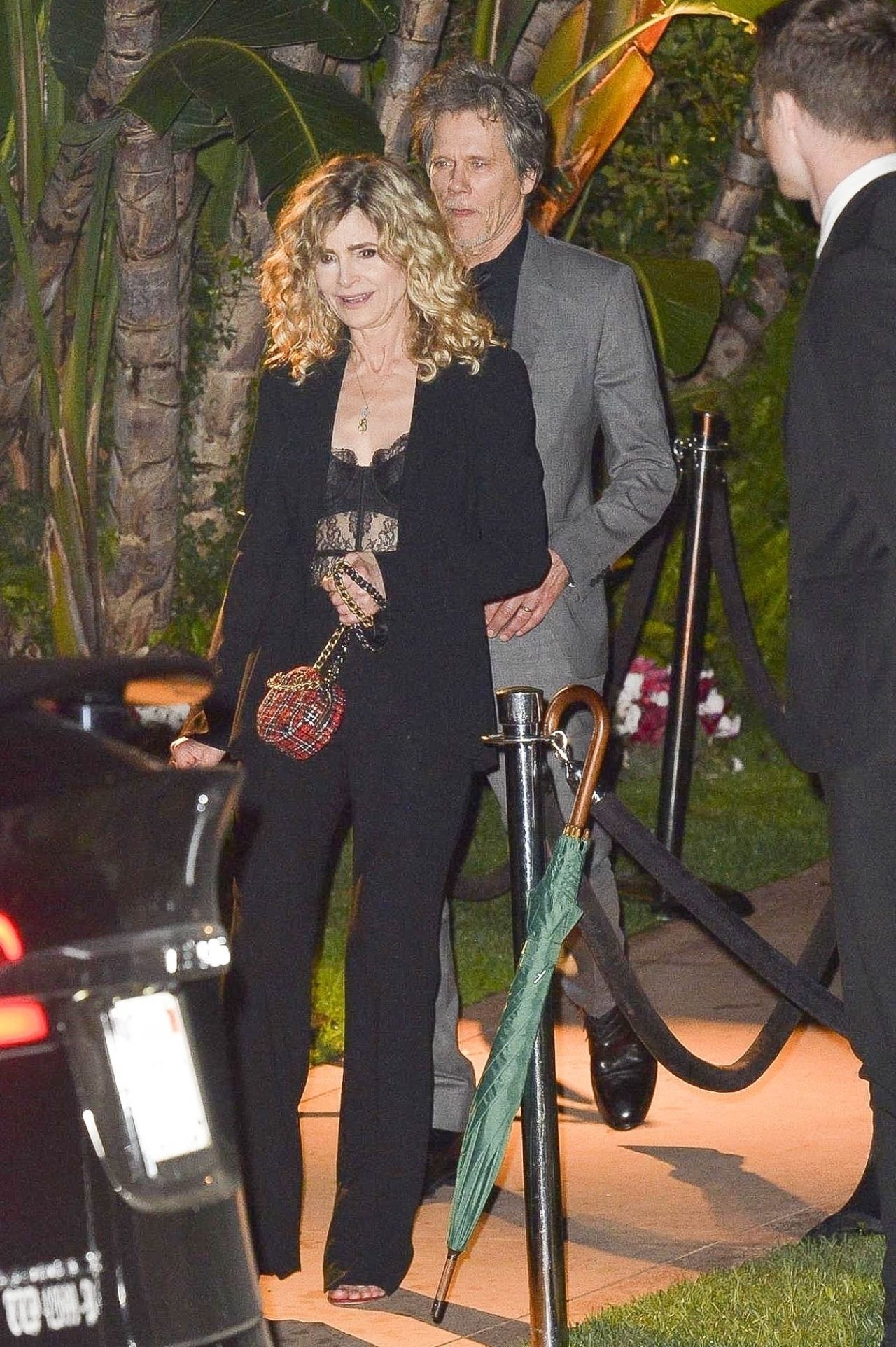 Kyra Sedgwick – Leaves the Charles Finch and Chanel Pre-Oscars Awards