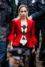 Lady Gaga - "The Joker 2" Set in City Hall in New York 03/25/2023