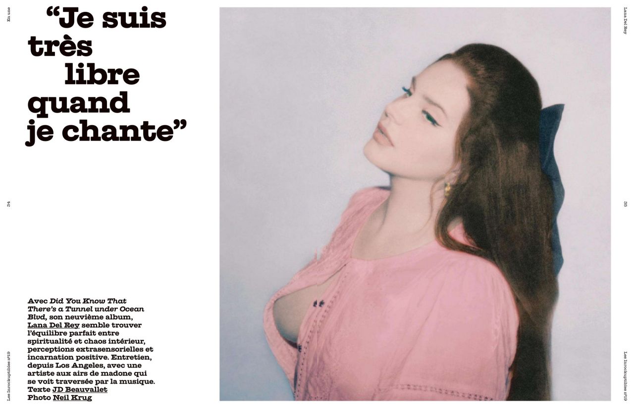 Lana del rey les inrockuptibles