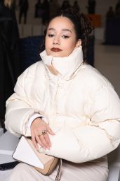 Léna Mahfouf – Loewe Show at Paris Fashion Week 03/03/2023