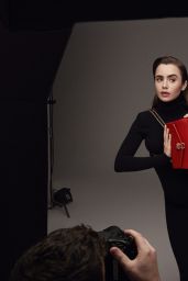 Lily Collins - Panthère Graphique de Cartier 2023