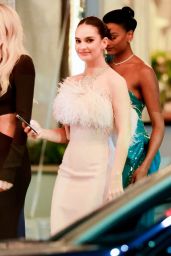 Lily James - Leaving the 2023 Vanity Fair Oscar After Party in Los Angeles 03/12/2023