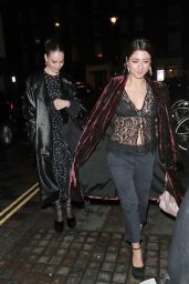 Lily James - Night Out in Mayfair, 03/28/2023