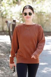 Lucy Hale on a Hike in Studio City 03/02/2023