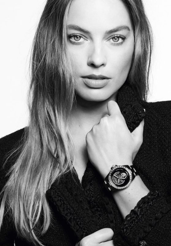 Margot Robbie - Chanel J12 Its All About Seconds Campaign 2023