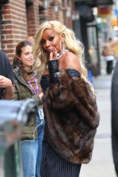 Mary J. Blige - Arrives at The Late Show With Stephen Colbert in New York 03/28/2023