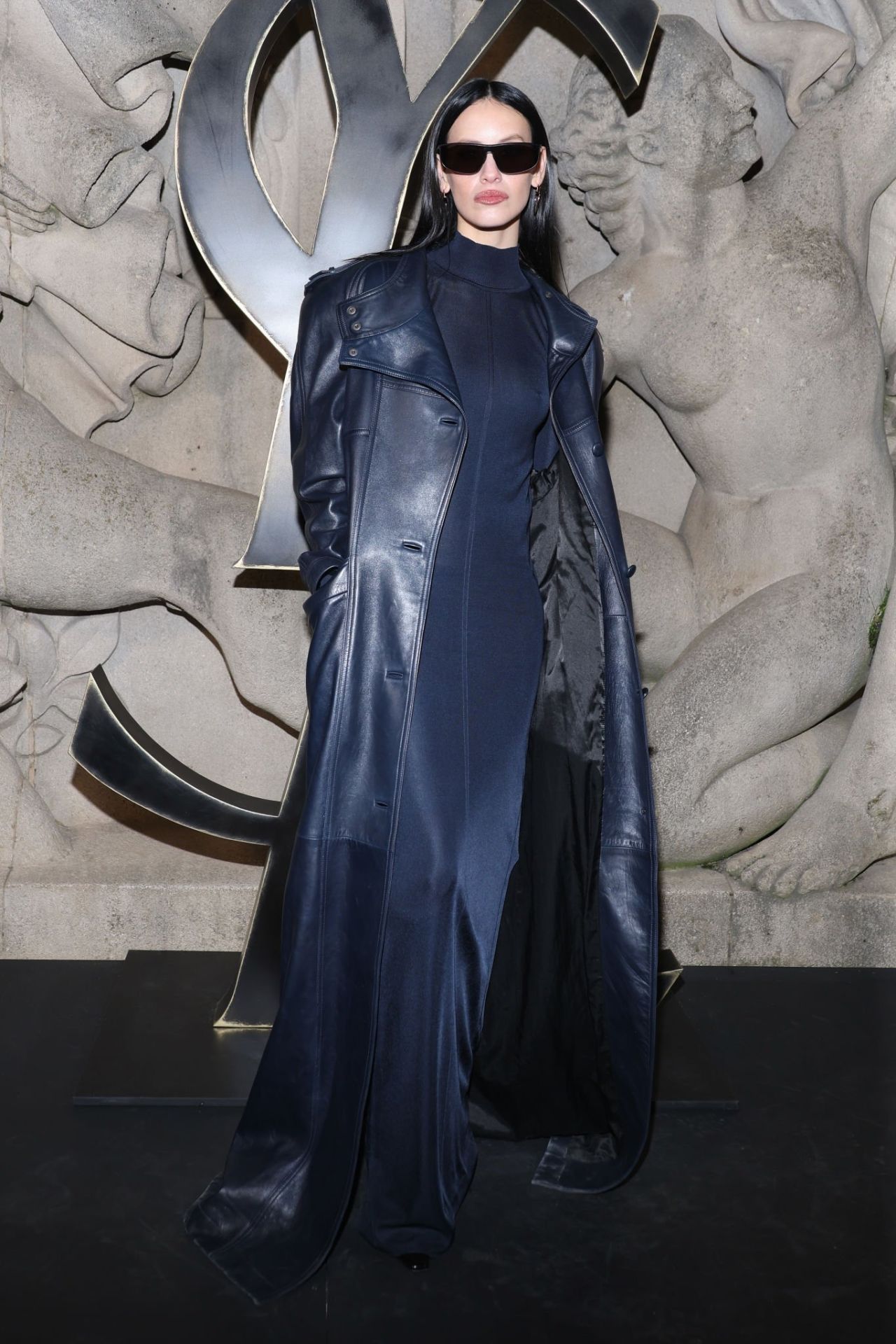 Milena Smit – Saint Laurent Fashion Show at Paris Fashion Week 02/28 ...