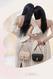 Miyeon and Minnie ( (G)I-DLE ) - J. Estina Handbags Spring/Summer 2023
