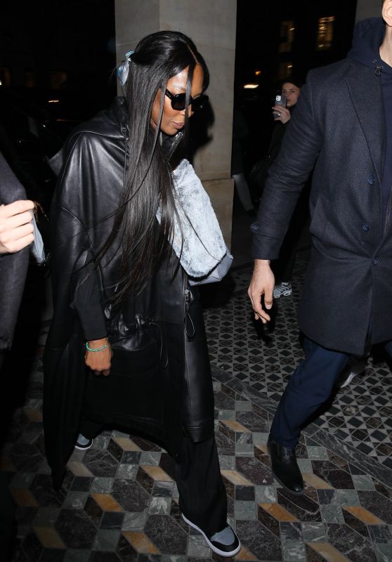 Naomi Campbell - Hotel Costes in Paris 03/03/2023