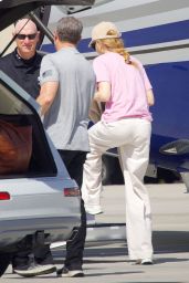 Nicole Kidman - Makes a Quick Getaway on Her Private Jet in Emerson 03/13/2023