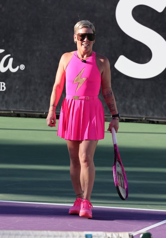 Pink - Play a Celebrity Doubles Match for Charity in La Quinta 03/07/2023