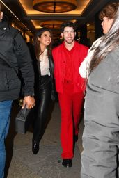 Priyanka Chopra - Leaving the Marquis Theater in Times Square 03/17/2023