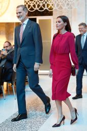 Queen Letizia of Spain and King Felipe of Spain - Research Awards 2022 at the Mediterranean House in Alicante 03/01/2023