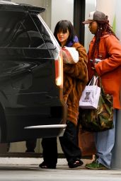 Rihanna - Leaving a Photo Shoot in Los Angeles 03/30/2023