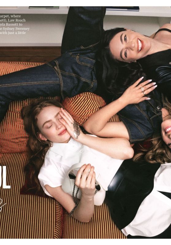 Sadie Sink, Sydney Sweeney and Molly Dickson - The Hollywood Reporter 03/29/2023 Issue