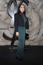 Salma Hayek – Saint Laurent Show at Paris Fashion Week 02/28/2023