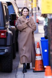 Selena Gomez - Leaving the Only Murders in the Building Set in NYC 03/09/2023