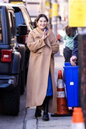 Selena Gomez - Leaving the Only Murders in the Building Set in NYC 03/09/2023