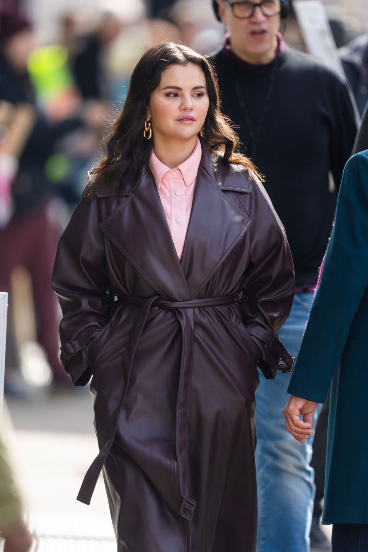 Selena Gomez - "Only Murderers in the Building" Filming Set in New York