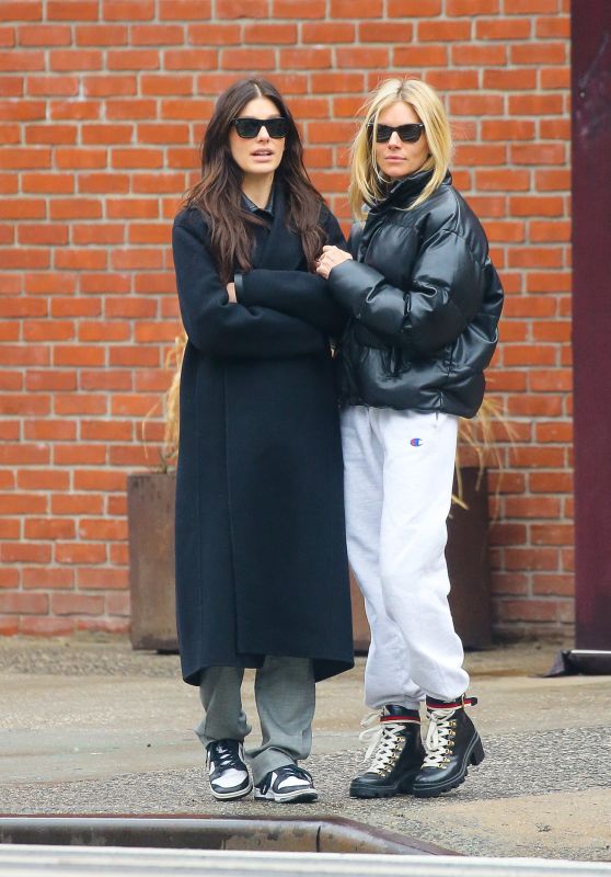 Sienna Miller and Camila Morrone - New York 02/28/2023