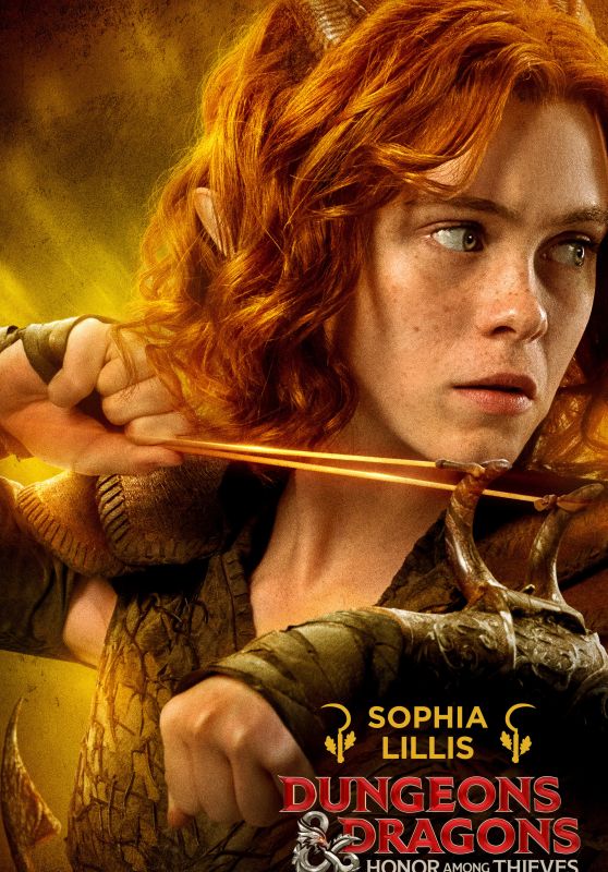 Sophia Lillis - "Dungeons & Dragons: Honor Among Thieves" Posters 2023 (+2)