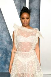 Taylour Paige – Vanity Fair Oscar Party in Beverly Hills 03/12/2023