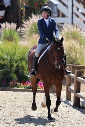 Teddi Mellencamp at a Horse Competition in Thermal 03/19/2023