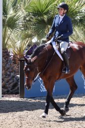 Teddi Mellencamp at a Horse Competition in Thermal 03/19/2023