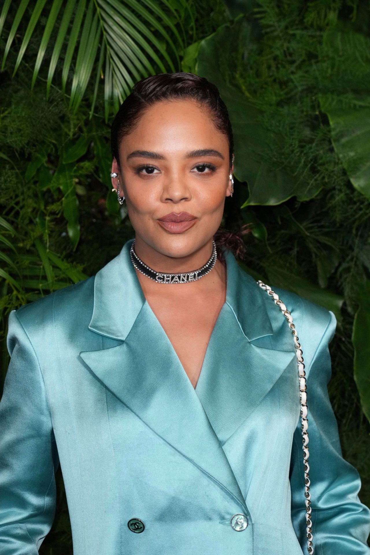 Tessa Thompson – CHANEL and Charles Finch Pre-Oscar Awards Dinner in