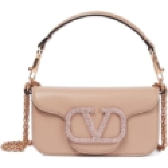 Valentino Loca’ Small Shoulder Bag with Jewel Logo