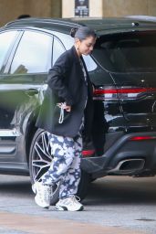 Vanessa Hudgens - Checks Out of The Loews Hotel in Los Angeles 03/13/2023