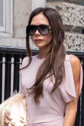 Victoria Beckham is Stylish - Leaving Her Shop in Dover Street in London 03/23/2023