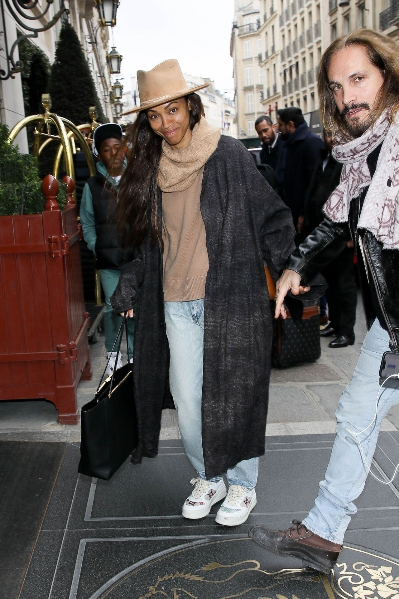 Zoe Saldana - Out in Paris 03/05/2023 • CelebMafia