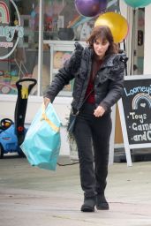 Zooey Deschanel at a Toy Store in Los Angeles 03/11/2023