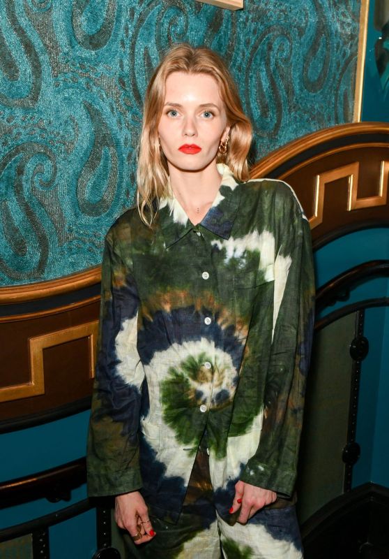 Abbey Lee - FRAME x Julia Sarr-Jamois Collection Event in London 04/26/2023