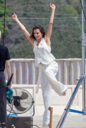 Alessandra Ambrosio - Photo Shoot on the Beach in Malibu 04/20/2023